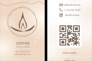 Лого для свечей ручной работы