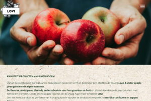 WooCommerce интернет-магазин джемов и соков Lovi.be