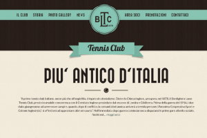 Frontend для сайта Tennis Club