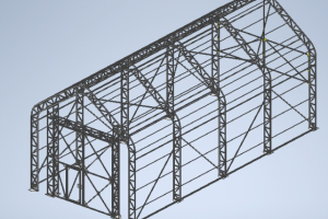 Ангар для частного вертолета