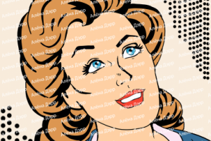 Комикс-иллюстрация.