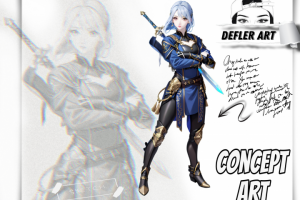 Концепт Арт персонажа