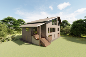 Проект реконструкции жилого 3хэтажного дома в п.Белый ЯР ХМАО-Юг