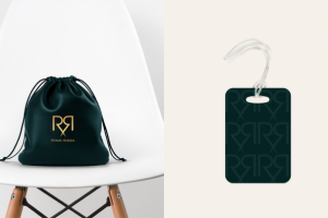 Фирменный стиль для именного бренда одежды RR