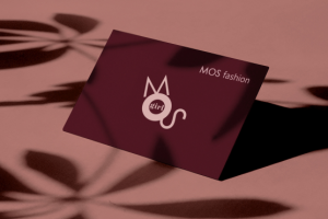 Дизайн логотипа и фирменных цветов для старт апа модного бренда