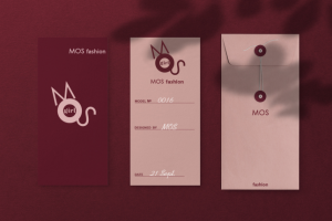 Дизайн логотипа и фирменных цветов для старт апа модного бренда