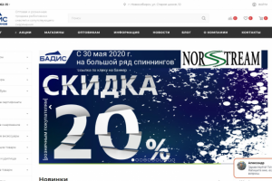 Рыболовный интернет-магазин - продвижение в Яндексе и Google