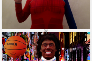 Фотомонтаж. Коррекция цвета кожи, волос, замена фона.