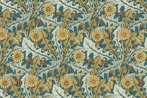 Фреска Цветы