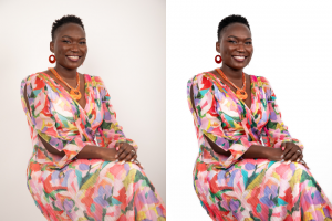 Ретушь женского портрета