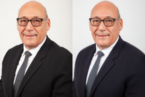 Ретушь мужского портрета