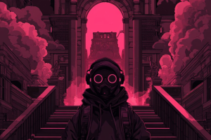 Нужна обложка к треп альбому в стиле дарк-треп стайл