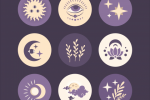 Набор обложек для хайлайтс в Инстаграм