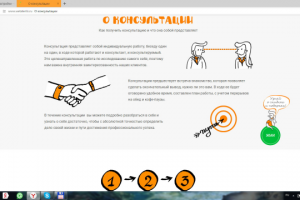 Текст наполнение сайта индивидуального консультанта