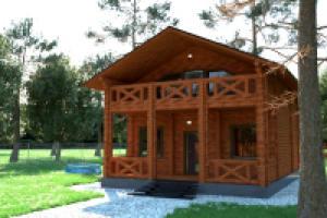 Дом из бруса 1