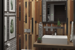 Дизайн интерьера санузел