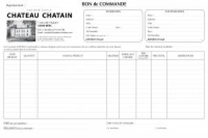 Бланк заказа - перевод на франц-й