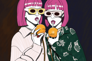 Digital японские близняшки