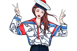 Корейская девушка