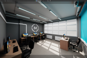 Визуализация учебной аудитории ЦОПП