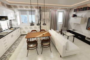 Визуализация интерьера квартиры 2