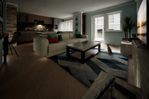 Визуализация интерьера квартиры 1