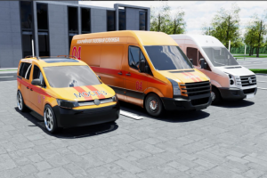 Моделирование техники для проекта "МосГаз"