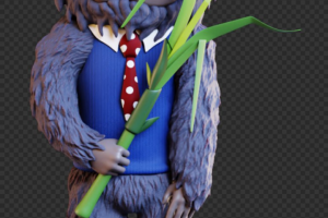 Персонаж для 3д печати