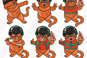 Кот (вектор)