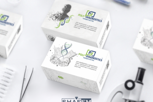 Дизайн коробки для PolyDiagnostics + визуал.