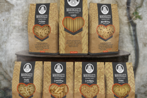 Дизайн упаковки макаронных изделий для MARKUZZI + визуал.