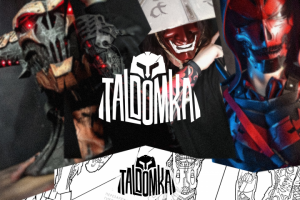 Разработка логотипа мастерской cosplay атрибутики "Taldomka"