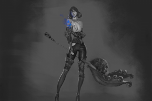 Девушка маг