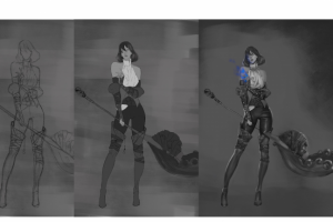 Девушка маг