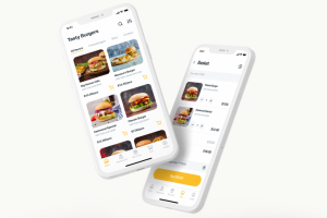 Мобильное приложение по доставки бургеров