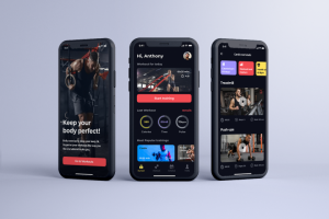 Мобильное приложение онлайн-тренировок