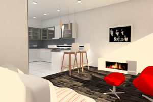 Кухня-гостиная