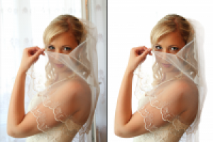 Ретушь невесты