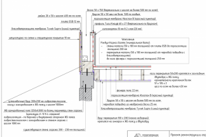 Проект реконструкции гаража, второй жилой этаж