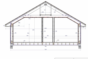 Проект реконструкции гаража, второй жилой этаж