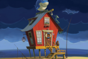 Домик рыбака