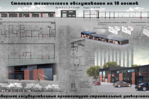 Проект СТО на 10 постов