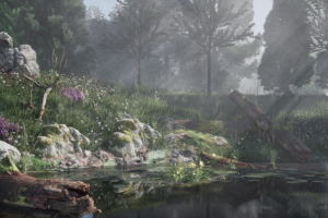 Пейзаж визуализация