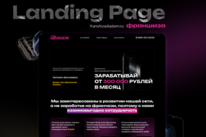 Сайт франшизы