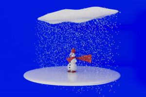 Снеговик - романтик