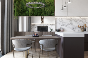 Гостиная в стиле эко-минимализм