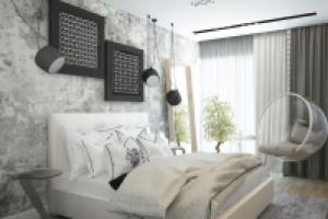 Квартира для него и для нее.