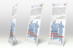 Дизайн rollup, ролл ап, роллап, roll up