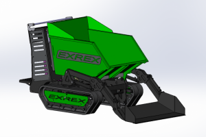 Минидумпер с самозагрузкой №2 800 и 1000