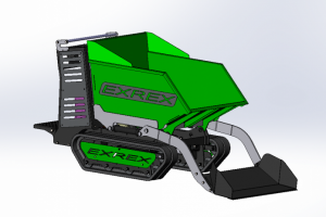 Минидумпер с самозагрузкой №1 800 и 1000